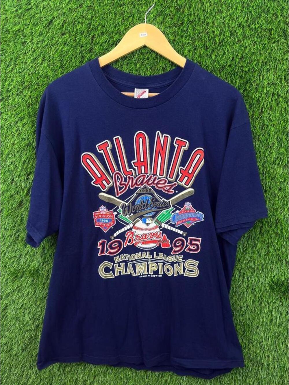 Vintage 1995 Atlanta Braves National League Champions T-shirt